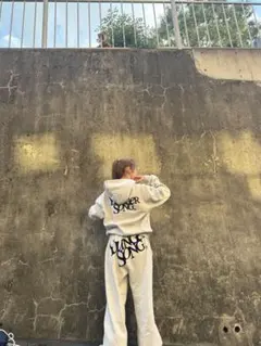 White One Rock セットアップ シルバーロゴ HIPHOP Y2K - メルカリ