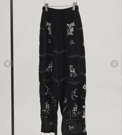 Embroidery Patchwork Trousers TODAYFUL - メルカリ