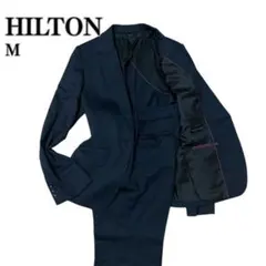 未使用級　HILTON super110 スーツ レディース　パンツ　黒のサムネイル