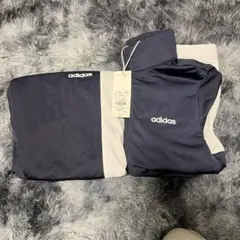 【新品・タグ付き】adidas ジャージ 上下 セットアップ L ネイビー