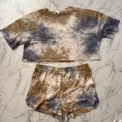 TOPSHOP タイダイ柄 ルームウェアセット UK L