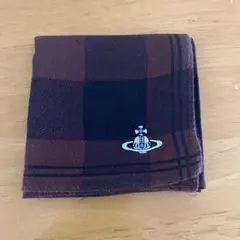 す*ん様 Vivienne Westwood ハンカチ チェック柄 オーブ刺繍のサムネイル