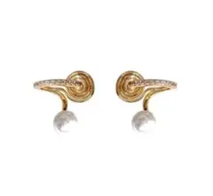 痛くないイヤリング　イヤーカフ　パールイヤリング　上品　結婚式　フォーマル