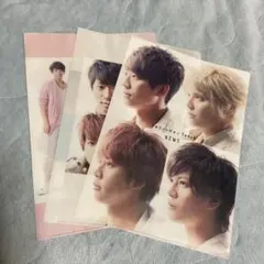 NEWS ヒカリノシズク/Touch クリアファイル 3枚