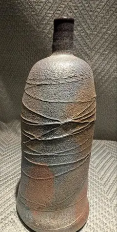 迫二郎作　金箔貼り渕ガラス鉢　オリーブグリーン 迫二郎作 金箔貼り渕ガラス鉢 オリーブグリーン ICHI GALLERY