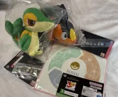 ポケモン 一番くじ ハリマロン ぬいぐるみ タオル チャームセット