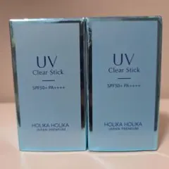 ホリカホリカUVクリアスティック SPF50+ PA++++ 15gｘ2個⑨のサムネイル