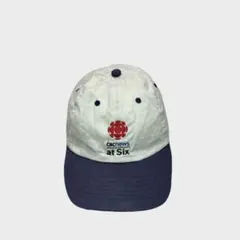 90s CBC news 白 vintage cap 海外企業 y2k 激レア