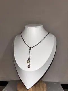 大人可愛い♡ 淡水パール ネックレス シルバー925 揺れるデザイン