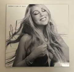 Mariah Carey Here For It All サイン入りレコード