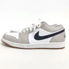 Nike Air Jordan 1 Low ホワイト/グレー/ネイビー