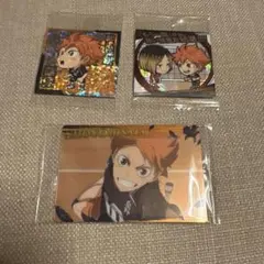 ハイキュー　ウエハースシール　研磨&日向