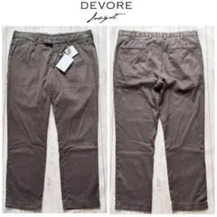 イタリア製【DEVORE incipit】3PLY リネン混1プリーツトラウザーのサムネイル
