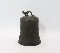 古銅器　鐘　変形鳳紋　古銅　唐銅　送料込み260811 古銅器 鐘 変形鳳紋 古銅 唐銅 送料込み260811 - メルカリ