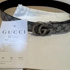 105cm グッチ GUCCI レザー ベルト シルバー金具 Y923 - メルカリ