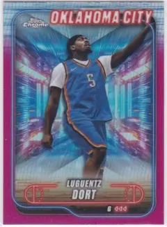 LUGUENTZ DORT 24-25 TOPPS CHROME MAGENTA