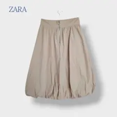 ＊ZARA ザラ＊ EUR Mサイズ スカート フロントジップバルーンスカート