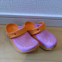 クロックス　C9 16.5㎝　キッズ　サンダル　ピンク