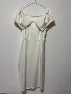 フェイマン　オフショルワンピース　オフショルダードレス　キャバドレス　Mサイズ