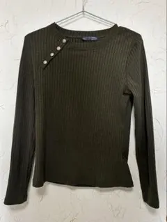 dazy リブニット　Tシャツ