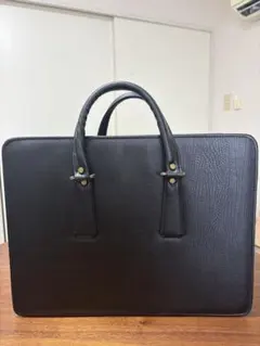 ビジネスバッグ ブラック レザー調のサムネイル