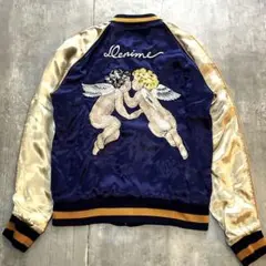 DENIME SHINS期 刺繍　リバーシブル　スカジャン 天使と悪魔 DENIME SHINS期 刺繍 リバーシブル スカジャン 天使と悪魔