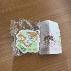 くら寿司 mofusand モフサンド びっくらぽん ラバーチャーム サーモン