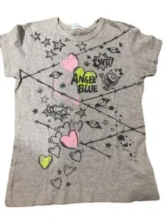 ANGEL BLUE Tシャツ グレー Lサイズのサムネイル