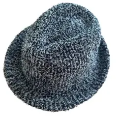 メンズ ツィードライク グレー バケットハット 秋冬 おしゃれ 帽子