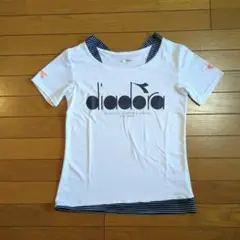 diadora テニスウェア ショートスリーブ Tシャツ