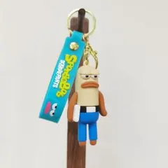 キーホルダー スポンジボブ ワーキングフィッシュ