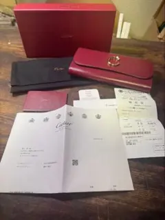 ga758 パンテール ドゥ カルティエ Cartier 長財布 - メルカリ