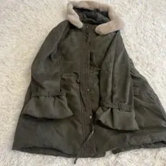00s axes femme ファーコート 黒　フェアリーグランジ　森ガール　L