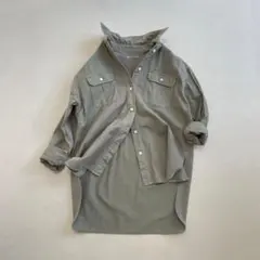 秋色♪ ジャーナルスタンダードレリューム コットンツイルセイヒンゾメビッグシャツ