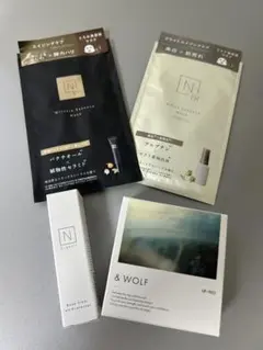 N organicファンデーション　化粧下地　シートマスク　　　の4点set