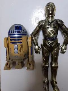 【電飾塗装完成品】BANDAI STARWARSシリーズ C3-PO&R2-D2 電飾塗装完成品】BANDAI STARWARSシリーズ C3-PO&R2-D2 - メルカリ