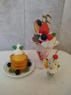 スイーツデコ◆食品サンプル◆お得な3点セット