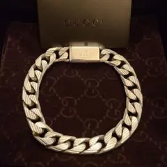 GUCCI 新品未使用品 クレストGバングル ブレスレット 付属品 刻印19
