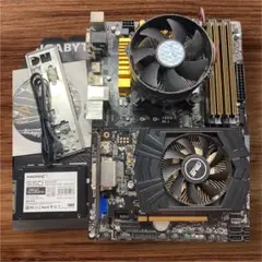 第4世代cpuグラボマザボメモリssd、i7-4770,gtx750ti