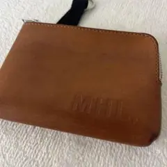 ●エムエイチエル　MHL 小銭入れ　ダブルジップ　コイン　キーリング