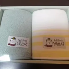 新品、未使用品、SoftBank HAWKS タオル 2枚セット