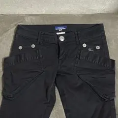 BURBERRY BLUE LABEL zip pants y2k 38