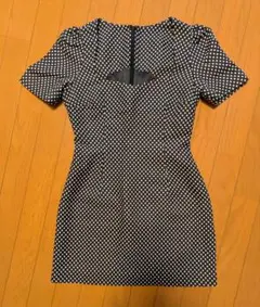 SLY ドット柄 ミニワンピース 半袖 美品
