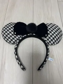 ディズニー　カチューシャ　千鳥柄