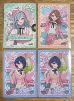 プロセカ　メロパレ　トレーディングカード　日野森雫 花里みのり　桐谷遥