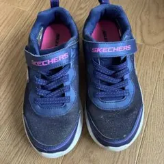 SKECHERS キッズシューズ ネイビー ベルクロ21㎝のサムネイル