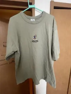 SPALDING オリーブグリーン Tシャツ MEDIUM
