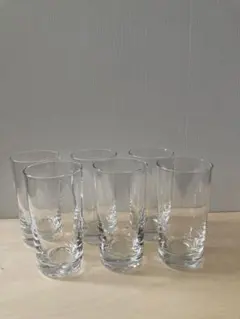 [未使用品]東洋ガラスデッドスットク　ガラスコップ 195mℓ 6個セット
