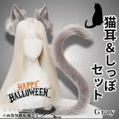 ネコ耳 しっぽ セット ハロウィン 文化祭 コスプレ 仮装イベント 仮装グッズ猫