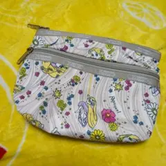 レスポートサック　ラプンツェルポーチ　ディズニー　化粧品　LeSportsac